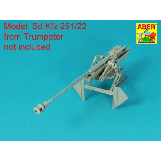 1/16 75mm PaK 40 Gun Barrel without Muzzle Brake for Das Werk/Trumpeter kit 1/16 75mm PaK 40 Gun Barrel without Muzzle Brake for Das Werk/Trumpeter kit