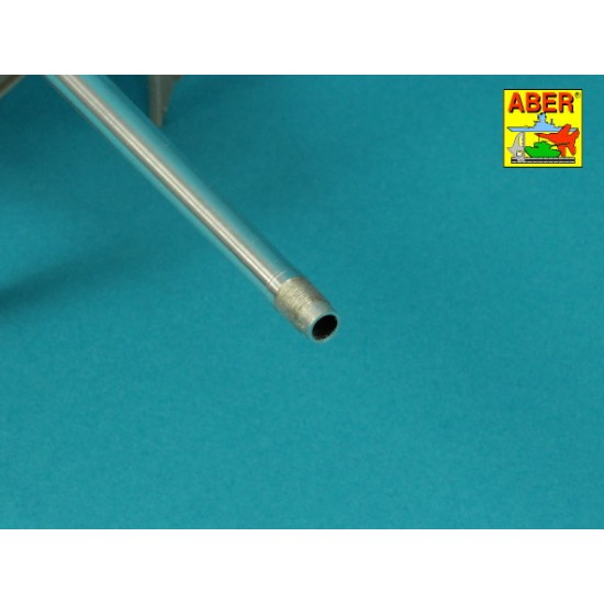 1/16 75mm PaK 40 Gun Barrel without Muzzle Brake for Das Werk/Trumpeter kit 1/16 75mm PaK 40 Gun Barrel without Muzzle Brake for Das Werk/Trumpeter kit