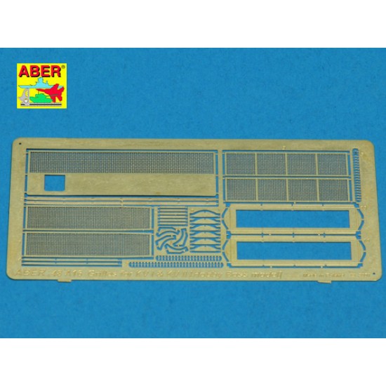 1/48 Photo-Etched Grilles for HobbyBoss KV-1 / KV-2 Tank kit 1/48 Photo-Etched Grilles for HobbyBoss KV-1 / KV-2 Tank kit