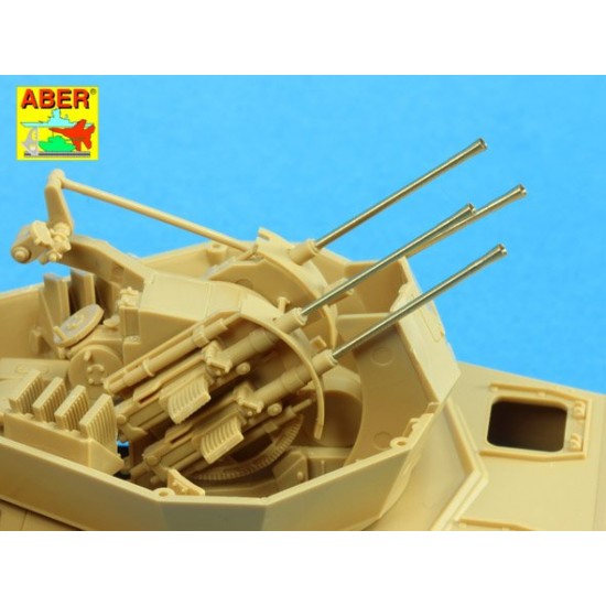 1/48 German 2cm Flak 38 Barrels Set for Wirbelwind 1/48 German 2cm Flak 38 Barrels Set for Wirbelwind