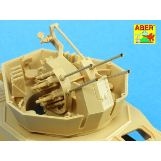 1/48 German 2cm Flak 38 Barrels Set for Wirbelwind 1/48 German 2cm Flak 38 Barrels Set for Wirbelwind