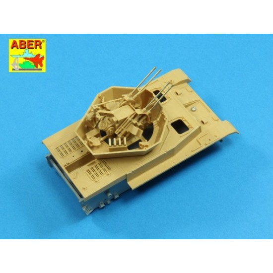 1/48 German 2cm Flak 38 Barrels Set for Wirbelwind 1/48 German 2cm Flak 38 Barrels Set for Wirbelwind