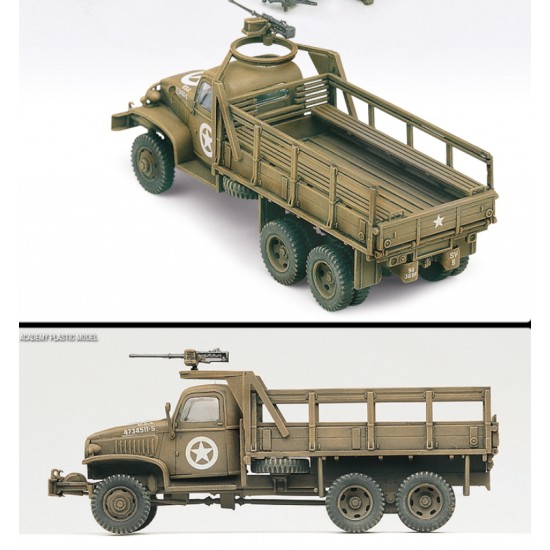 1/72 WWII US 2.5 Ton 6x6 Cargo Truck & Accessories (Ground Vehicle Set-2) 1/72 WWII US 2.5 Ton 6x6 Cargo Truck & Accessories (Ground Vehicle Set-2)