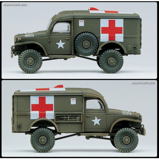 1/72 US Ambulance and Towing Tractor