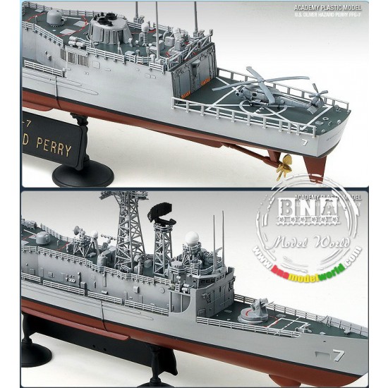 1/350 USS Oliver Hazard Perry FFG-7 - US Navy Guided Missile Frigate