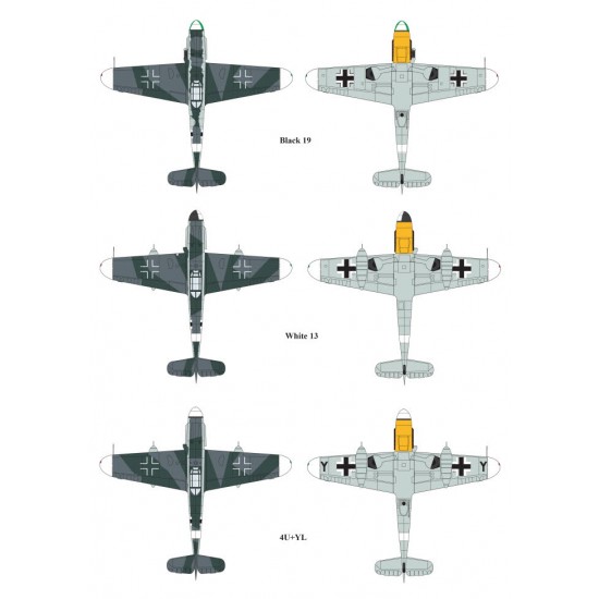 1/72 Messerschmitt Bf-109G-4/R3 Conversion Set for G-4 kits