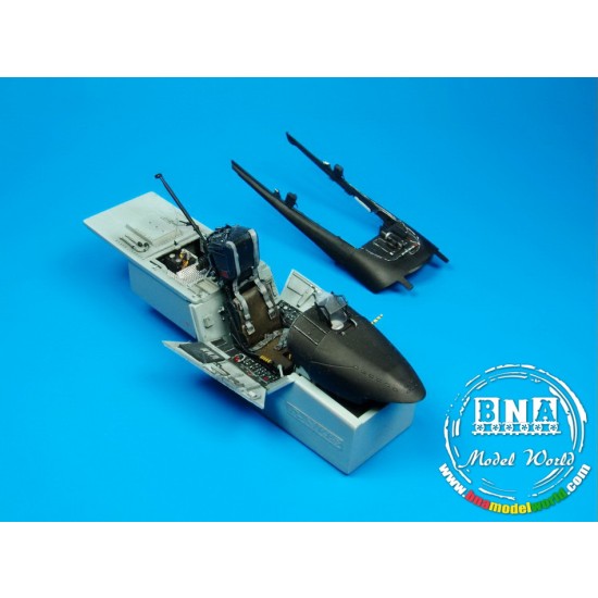 1/32 McDonnell Douglas F/A-18C Hornet Cockpit Set for Academy kit