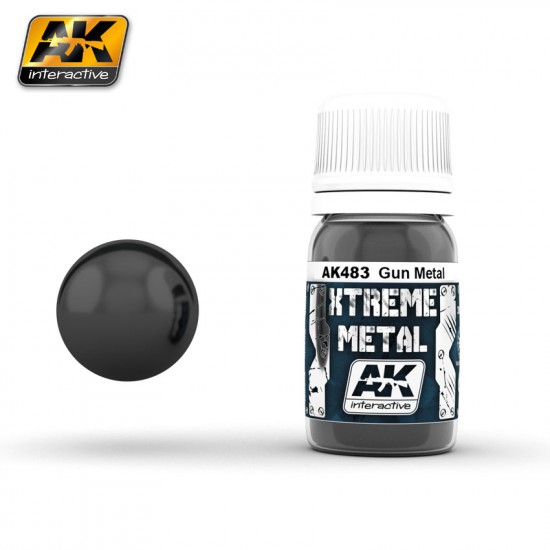 Xtreme Metal - Gun Metal (30ml)