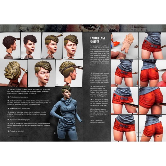 AK Learning Vol. 12: Painting Female Figures (English, 96 pages)