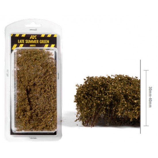 1/35 75mm 90mm Scale Late Summer Green Shrubberies (bush)