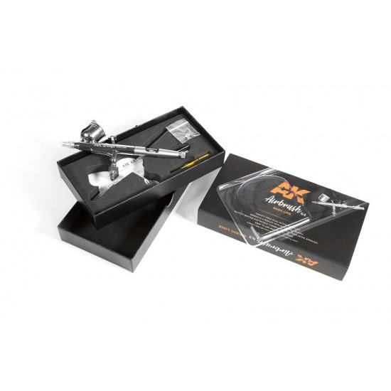AK Airbrush Basic Line 0.3 - Double Action Airbrush/Gravity Feed (0.3mm nozzle) AK Airbrush Basic Line 0.3 - Double Action Airbrush/Gravity Feed (0.3mm nozzle)