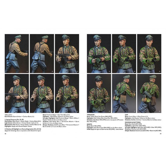 Scale Model Handbook: Theme Collection Vol.05 WWII German Military Forces in Scale 2
