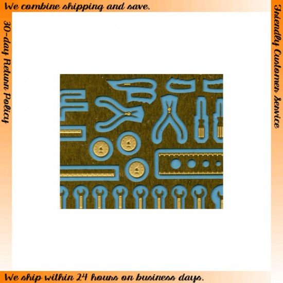 1/24 Mechanic Tools (Connectionless Photoetch) 1/24 Mechanic Tools (Connectionless Photoetch)