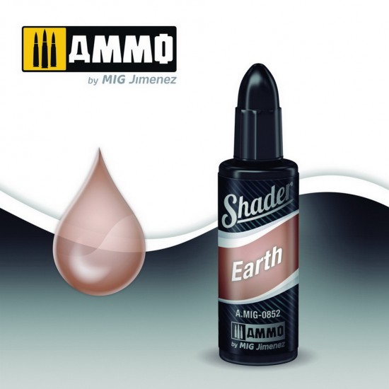 AMMO Shaders Acrylic Paint - Earth (10ml) AMMO Shaders Acrylic Paint - Earth (10ml)