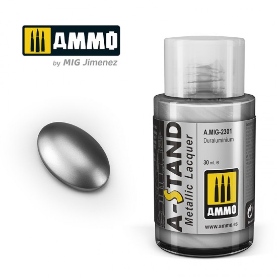 A-STAND Metallic Lacquer - Duraluminium (30ml) A-STAND Metallic Lacquer - Duraluminium (30ml)