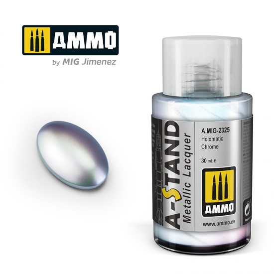 A-STAND Metallic Lacquer - Holomatic Chrome (30ml) A-STAND Metallic Lacquer - Holomatic Chrome (30ml)