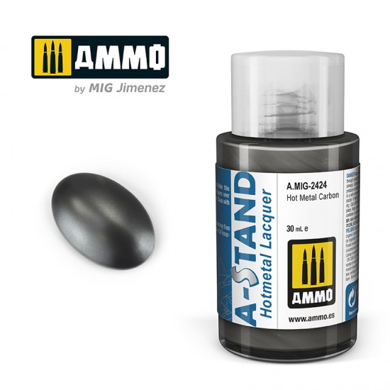 A-STAND Hotmetal Lacquer - Hot Metal Carbon (30ml) A-STAND Hotmetal Lacquer - Hot Metal Carbon (30ml)