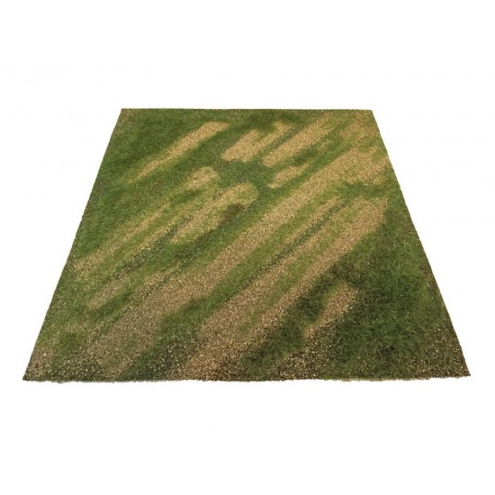 Scenic Mats - Airfield Dusty Summer (dimensions: 245mm x 245mm)