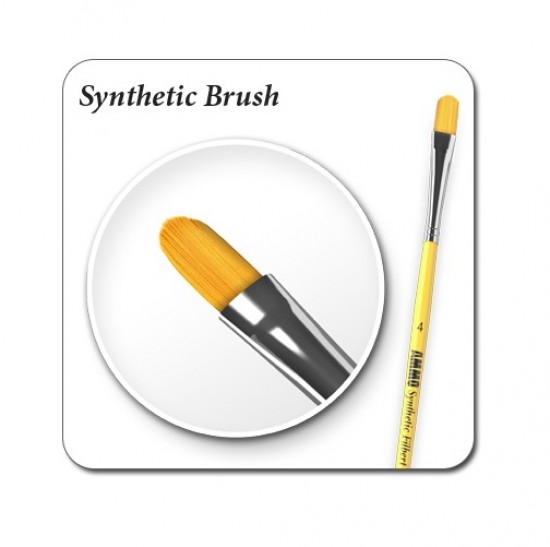 Synthetic Filbert Brush Size 4