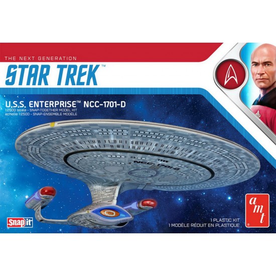 1/2500 [Star Trek] U.S.S. Enterprise-D (Snap) 2T