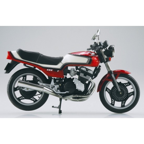 1/12 Diecast Honda CBX400F Candy Alamoana Red/Pearl Shell White 1/12 Diecast Honda CBX400F Candy Alamoana Red/Pearl Shell White