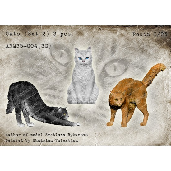 1/35 Cats Set Vol.2 (3pcs)