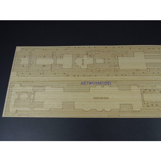 1/350 RMS Titanic Centennial Edition Wooden Deck for Minicraft #11318 1/350 RMS Titanic Centennial Edition Wooden Deck for Minicraft #11318