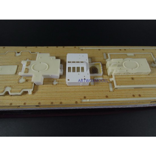 1/350 RMS Titanic Centennial Edition Wooden Deck for Minicraft #11318 1/350 RMS Titanic Centennial Edition Wooden Deck for Minicraft #11318
