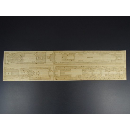 1/350 RMS Titanic Centennial Edition Wooden Deck for Minicraft #11318 1/350 RMS Titanic Centennial Edition Wooden Deck for Minicraft #11318