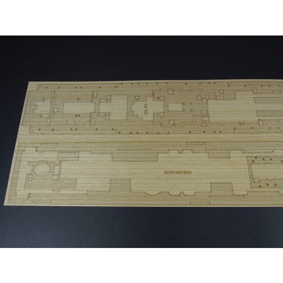 1/350 RMS Titanic Centennial Edition Wooden Deck for Minicraft #11318 1/350 RMS Titanic Centennial Edition Wooden Deck for Minicraft #11318