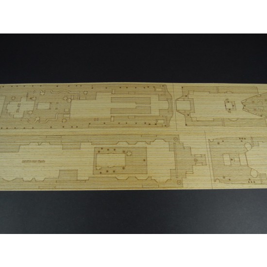 1/350 RMS Titanic Centennial Edition Wooden Deck for Minicraft #11318 1/350 RMS Titanic Centennial Edition Wooden Deck for Minicraft #11318