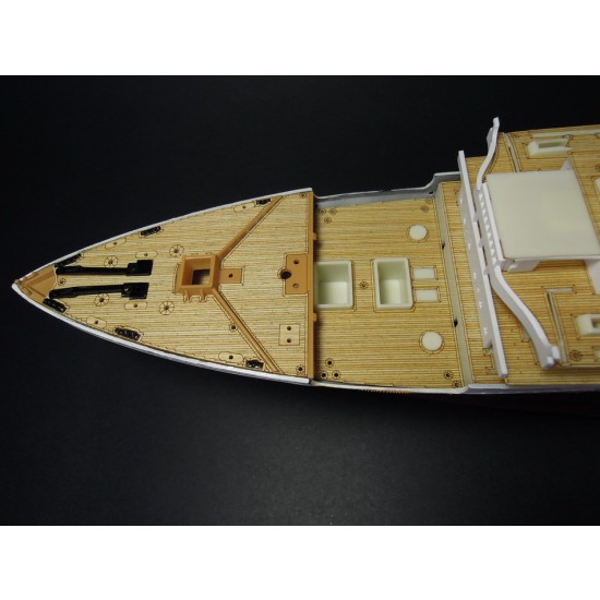 1/350 RMS Titanic Wooden Deck Upgrade Kit For Minicraft Centennial Edition 11318 – Unassembled Model Detail Set
