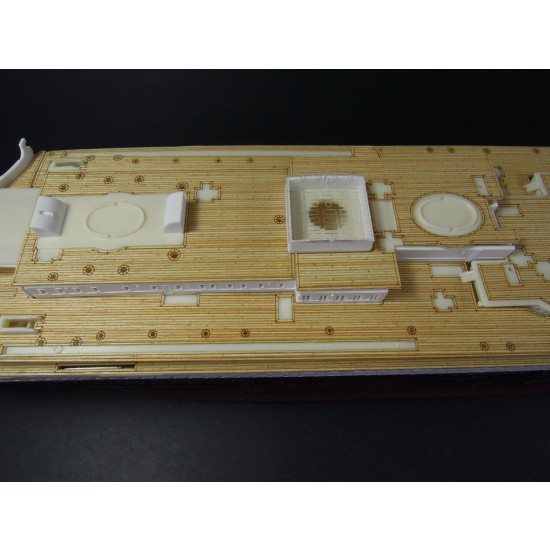 1/350 RMS Titanic Centennial Edition Wooden Deck for Minicraft #11318 1/350 RMS Titanic Centennial Edition Wooden Deck for Minicraft #11318