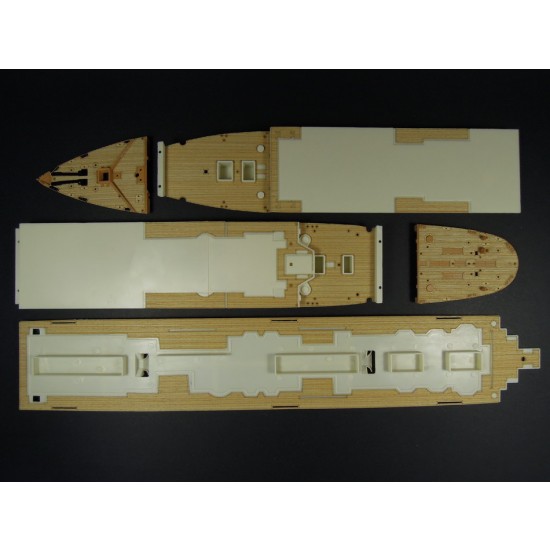 1/350 RMS Titanic Centennial Edition Wooden Deck for Minicraft #11318 1/350 RMS Titanic Centennial Edition Wooden Deck for Minicraft #11318