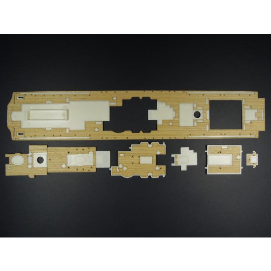 1/350 RMS Titanic Centennial Edition Wooden Deck for Minicraft #11318 1/350 RMS Titanic Centennial Edition Wooden Deck for Minicraft #11318