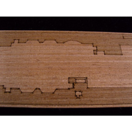 1/700 RMS Titanic Wooden Deck for Academy kit #14214 1/700 RMS Titanic Wooden Deck for Academy kit #14214