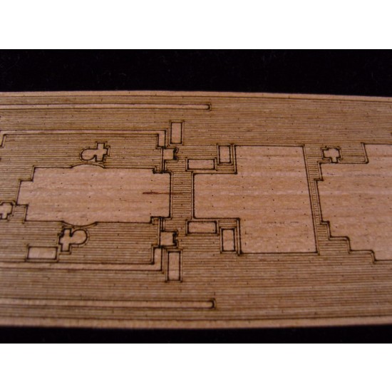 1/700 RMS Titanic Wooden Deck for Academy kit #14214 1/700 RMS Titanic Wooden Deck for Academy kit #14214