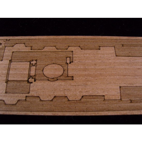 1/700 RMS Titanic Wooden Deck for Academy kit #14214 1/700 RMS Titanic Wooden Deck for Academy kit #14214