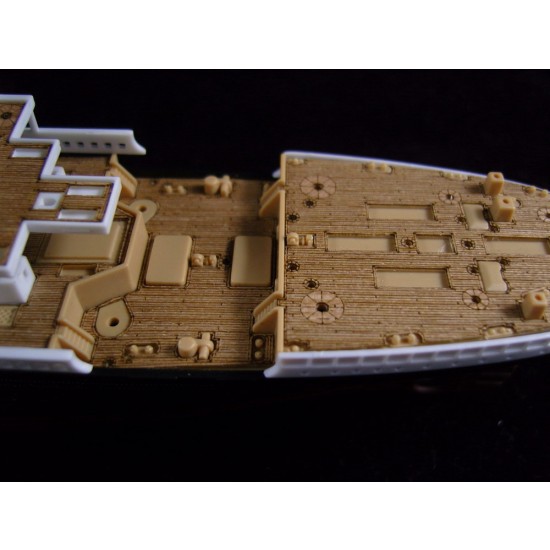 1/700 RMS Titanic Wooden Deck for Academy kit #14214 1/700 RMS Titanic Wooden Deck for Academy kit #14214