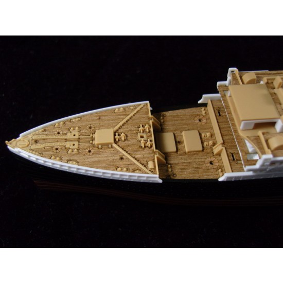 1/700 RMS Titanic Wooden Deck for Academy kit #14214 1/700 RMS Titanic Wooden Deck for Academy kit #14214