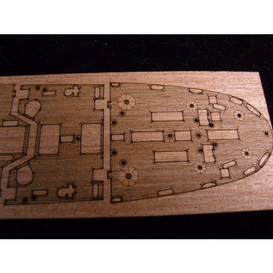 1/700 RMS Titanic Wooden Deck for Academy kit #14214 1/700 RMS Titanic Wooden Deck for Academy kit #14214