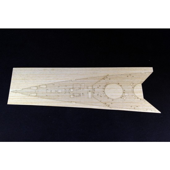 1/200 HMS Hood Wooden Deck Set with Photo-Etched for Trumpeter kit #03710 1/200 HMS Hood Wooden Deck Set with Photo-Etched for Trumpeter kit #03710