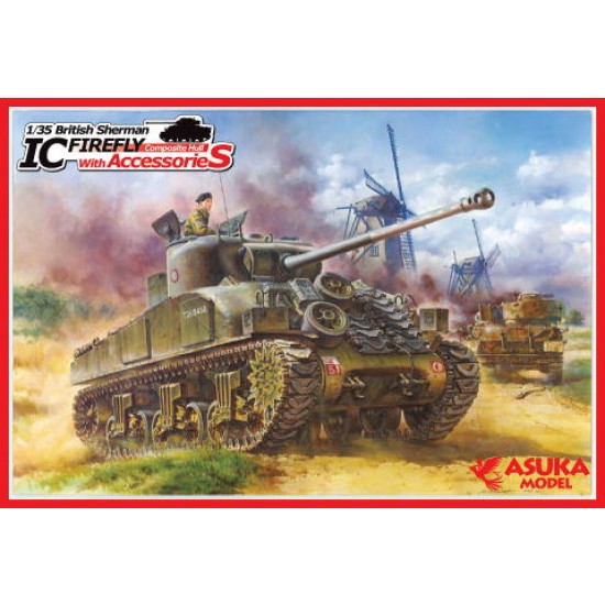1/35 British Sherman Mk.IC Firefly Composite Hull with Accessories