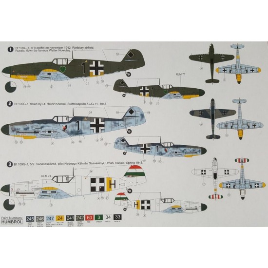 1/72 Messerschmitt Bf 109G-1 Gustav 1 Fighter 1/72 Messerschmitt Bf 109G-1 Gustav 1 Fighter