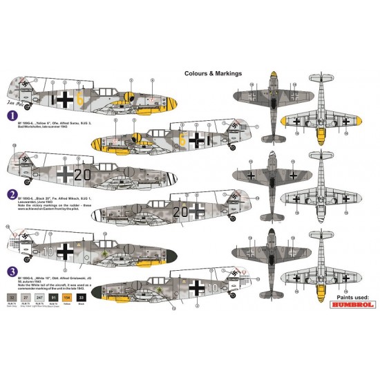 1/72 Messerschmitt Bf 109G-6 Alfred Onboard 1/72 Messerschmitt Bf 109G-6 Alfred Onboard