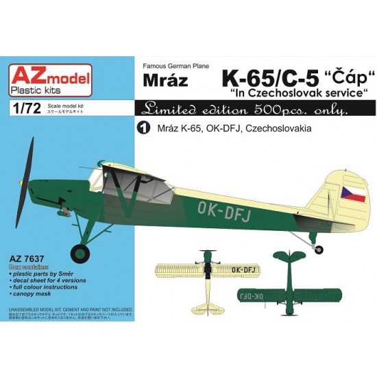 1/72 K-65/C-5 Cap In Czechoslovak service 1/72 K-65/C-5 Cap In Czechoslovak service