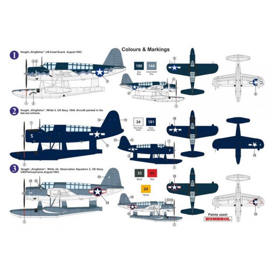 1/72 Vought Kingfisher in US Services 1/72 Vought Kingfisher in US Services