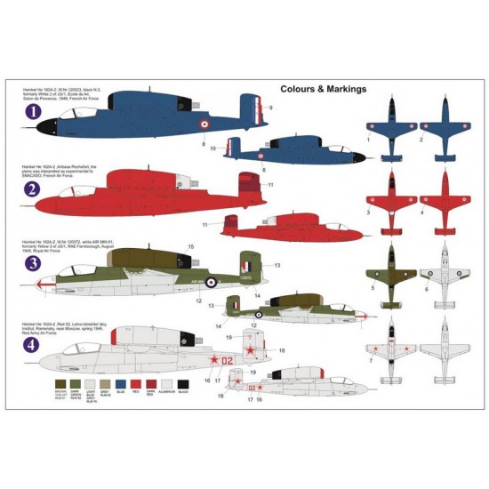 1/72 Heinkel He 162A-2 Post war Jet Fighter 1/72 Heinkel He 162A-2 Post war Jet Fighter