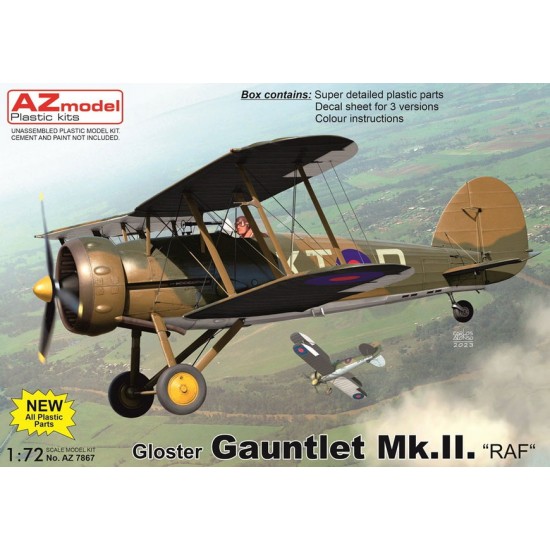 1/72 Gloster Gauntlet Mk.II RAF Fighter 1/72 Gloster Gauntlet Mk.II RAF Fighter