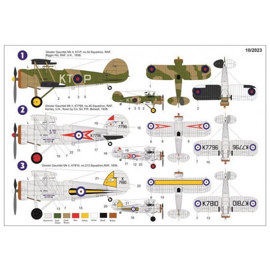 1/72 Gloster Gauntlet Mk.II RAF Fighter 1/72 Gloster Gauntlet Mk.II RAF Fighter